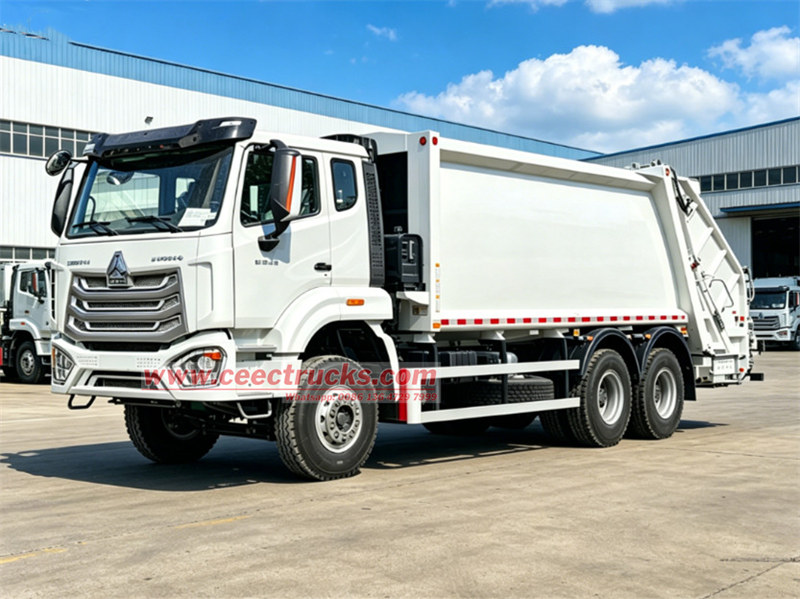 Sinotruk HOWO 6X4 Heavy Duty Waste Collection Truck