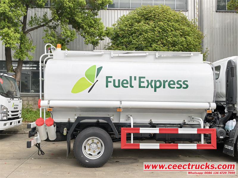 ISUZU fuel bowser 6000L tanker body kit