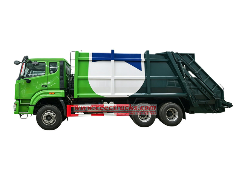 Howo NX 20CBM rear loader truck