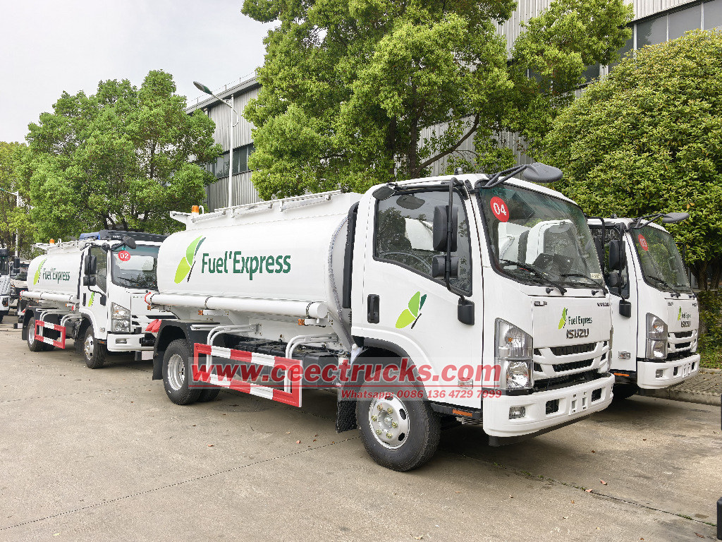 EURO design ISUZU fuel truck