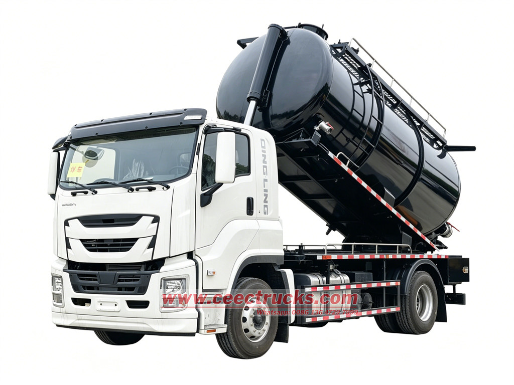 ISUZU 240HP sewer jetting vehicle