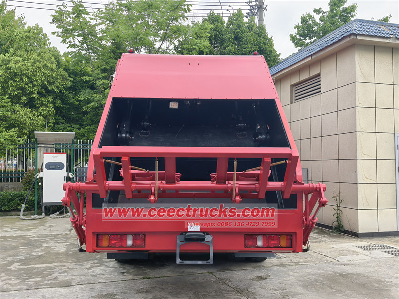 Rear tilting device for 240L and 1100L bins