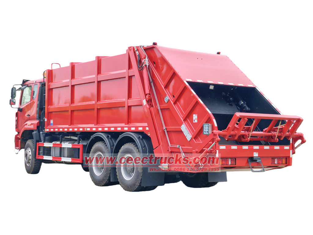 HOWO solid waste compactor vehicle
