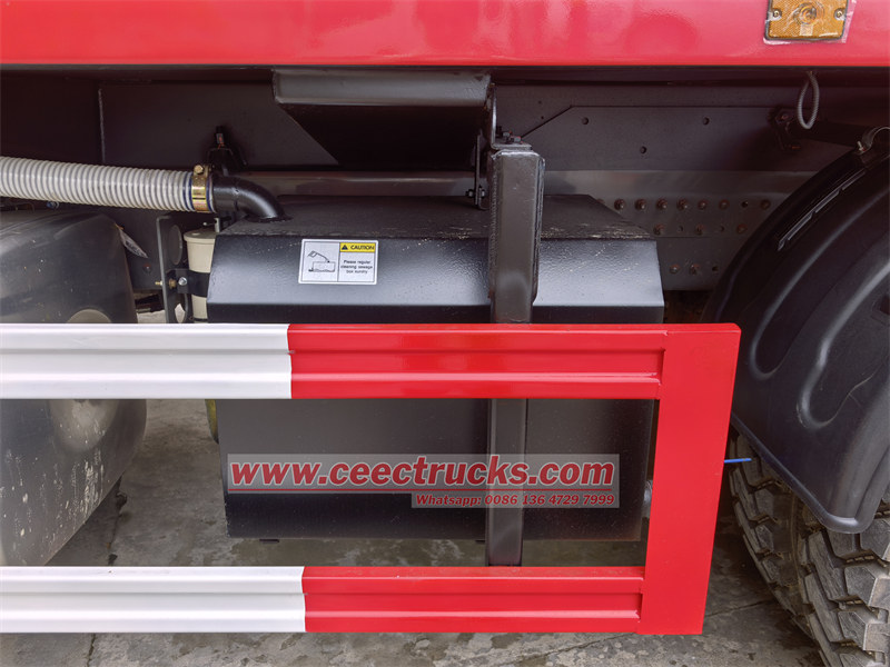 Sewage water tanker body kit