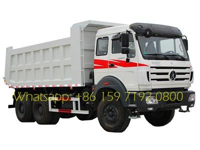 beiben 10 wheeler tipper cargo truck supplier
