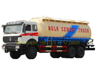 beiben military 10 wheeler bulk cement truck sale