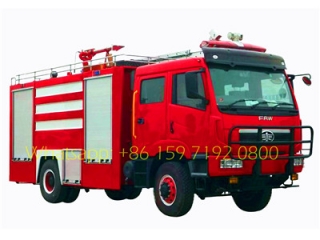 Kenya FAW brand 8000 liters firefighting trucks