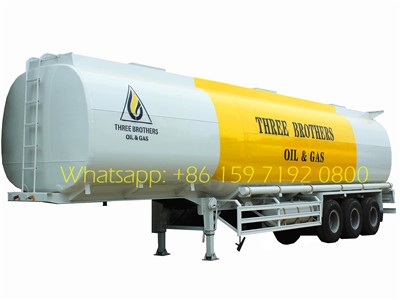 Heavy type 40000 liters fuel tanker semi trailer manufacturer