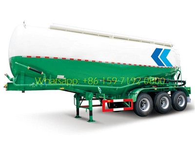 3axle bulk cement transport semi trailer
