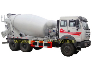 BeiBen NG80B 10m3 concrete mixer truck