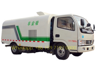dongfeng 5CBM vacuum road sweeper tanker trucks manufacturer