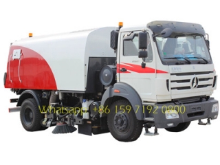 Beiben 8 m³ Road Sweeper Trucks supplier