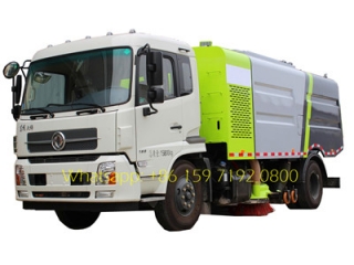 China Manufacture Dongfeng 4*2 Road Cleaning Sweeper Truck for sale