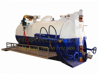 Export model 2000 liters vacuum suction superstructure
