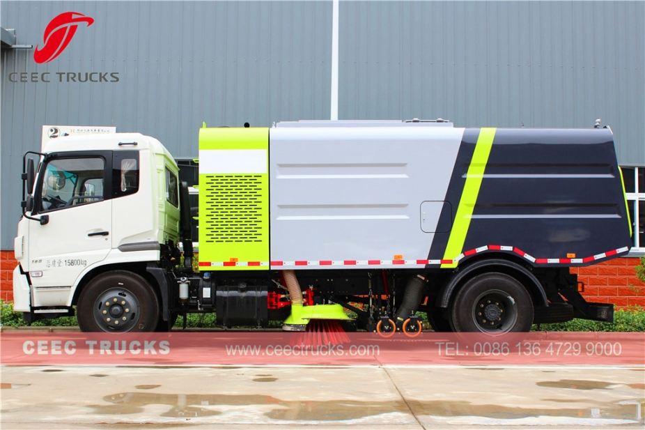 Dongfeng 12,000L road sweeper vehicle