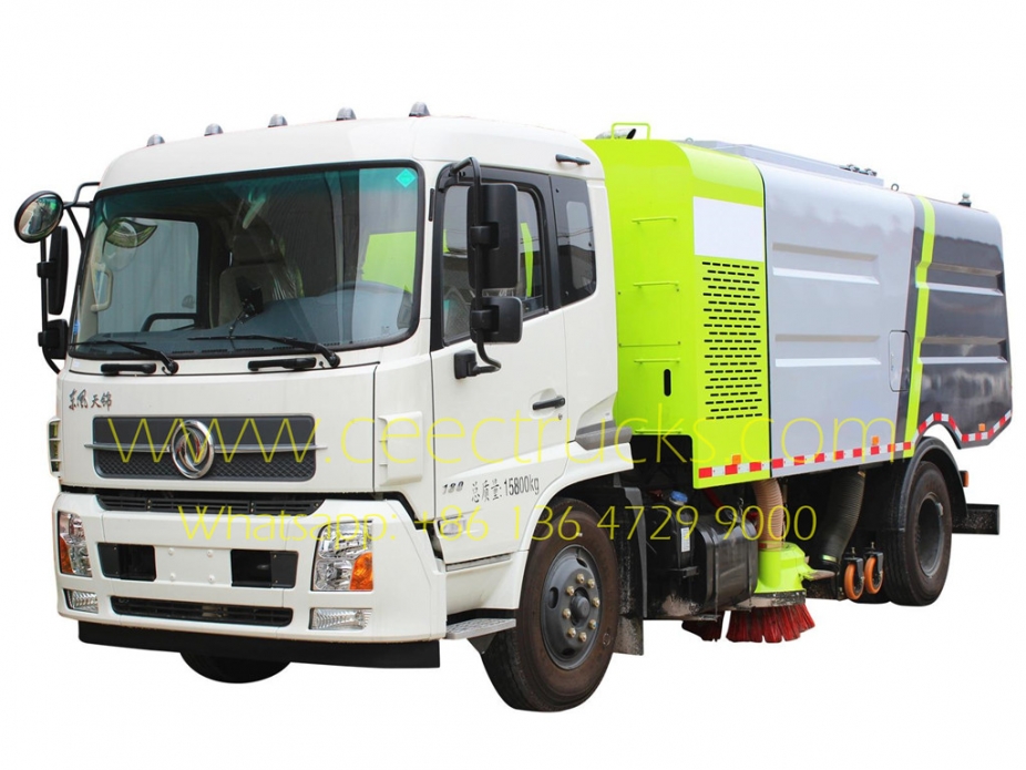 Dongfeng 12,000L road sweeper vehicle