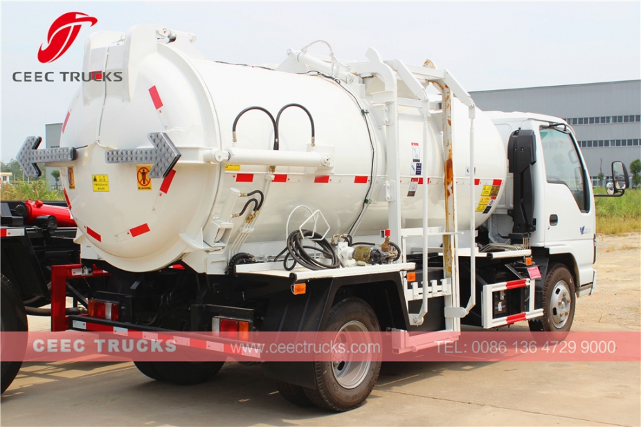 ISUZU 4,000L Kitchen garbage tanker truck