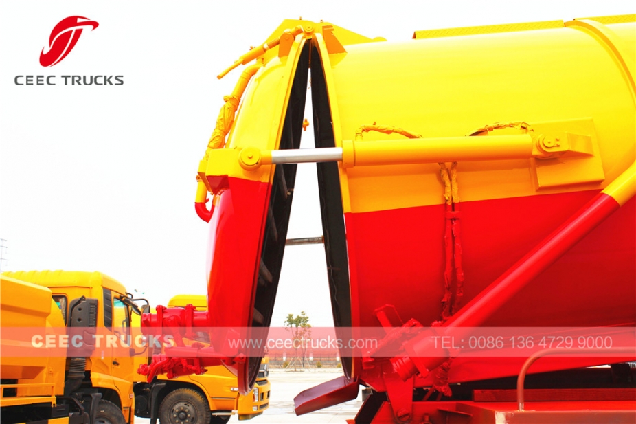 Dongfeng 16CBM vacuum sewage suction tanker truck