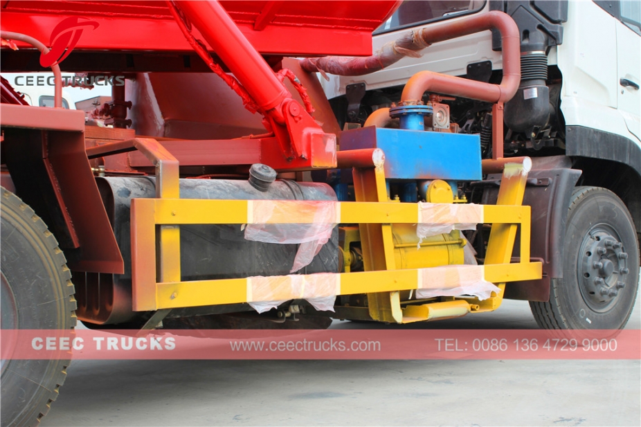 Dongfeng 16CBM vacuum sewage suction tanker truck