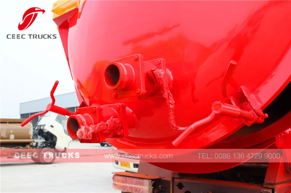 Dongfeng 16CBM vacuum sewage suction tanker truck