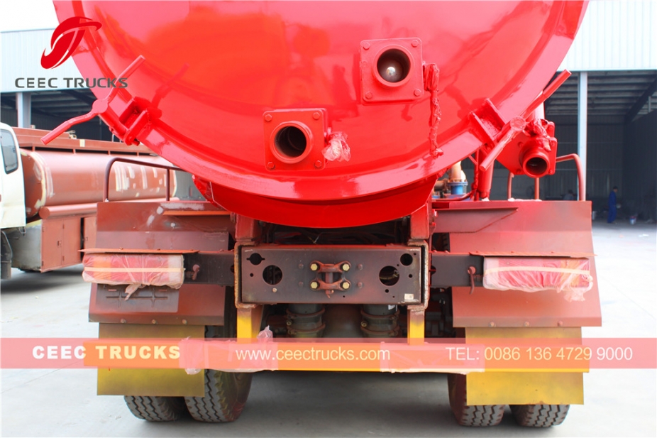 Dongfeng 16CBM vacuum sewage suction tanker truck