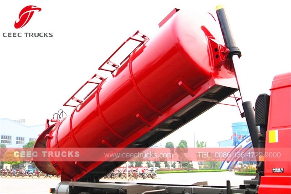 HOWO 18CBM cesspit emptier truck for sale