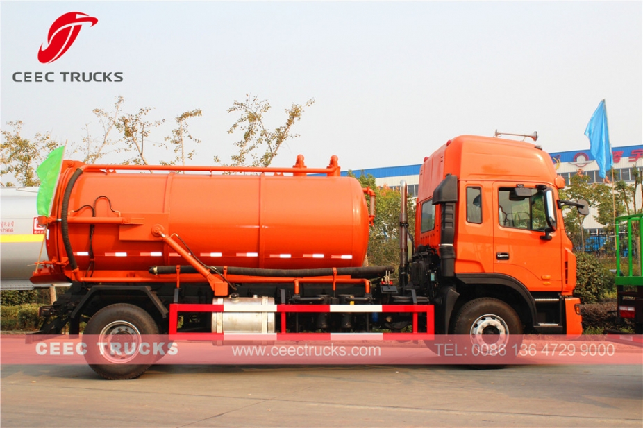JAC brand 10,000L vacuum suction truck