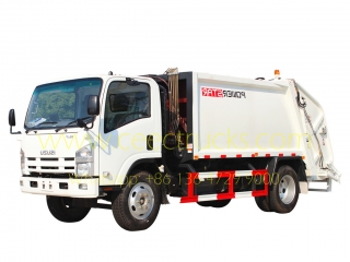 8000L garbage compactor truck ISUZU