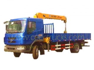DONGFENG 6.3T boom crane trucks for sale