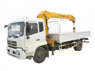 DONGFENG 8T boom crane trucks for sale