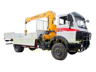 BEIBEN 5 T truck mounted crane lorry trucks