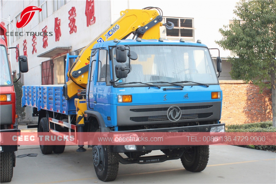 DONGFENG 10 Tons knuckle crane trucks