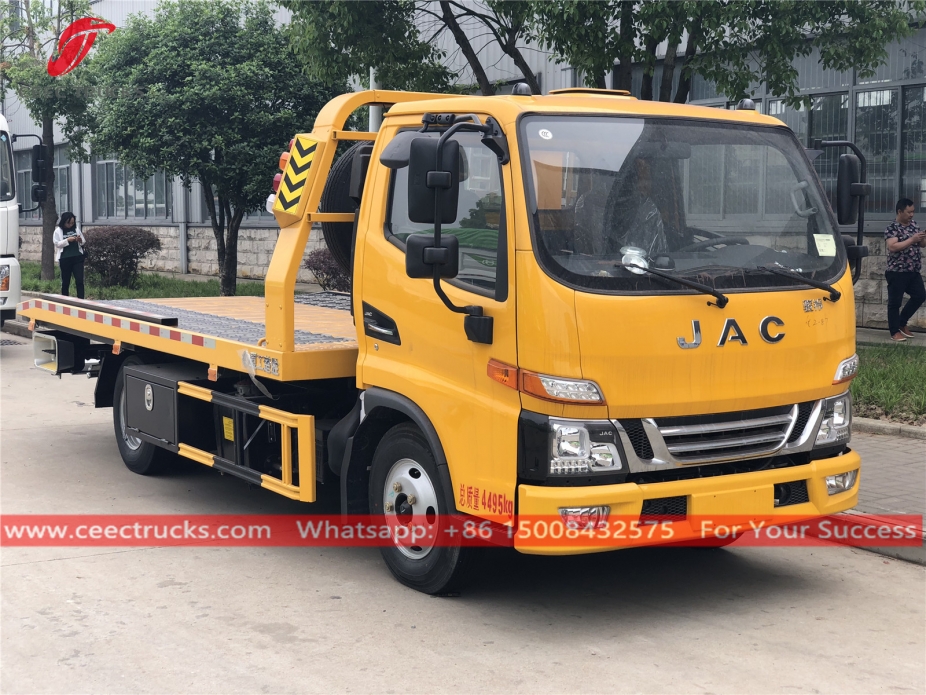 3Tons Wrecker Tow truck JAC