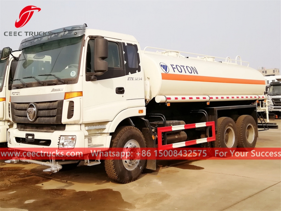 20,000L Irrigation Water Truck FOTON