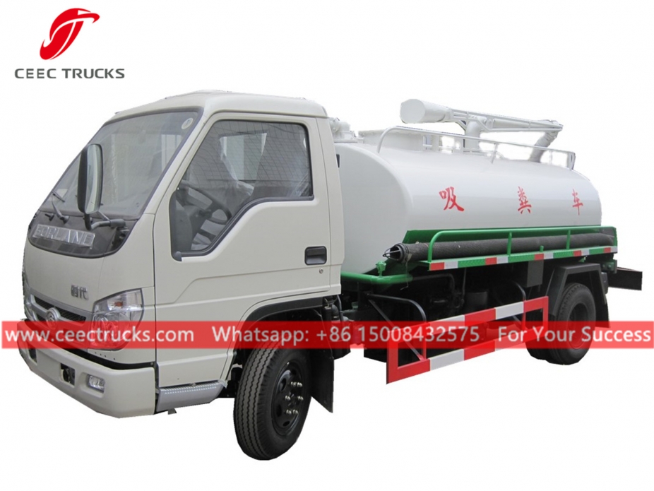 3,000 Litres Vacuum truck FOTON