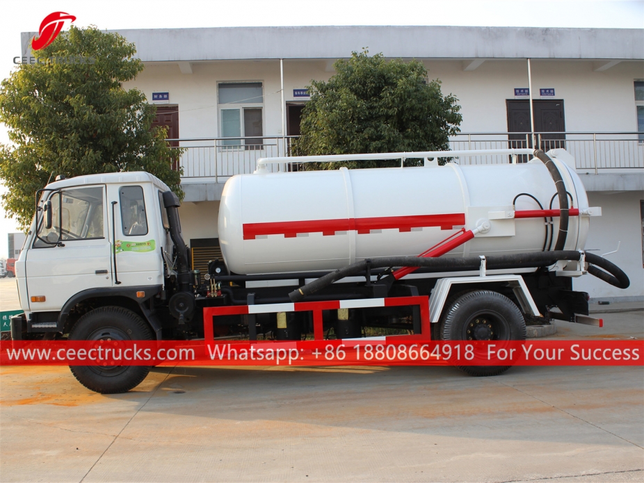 10,000 Litres Suction tanker DongFeng