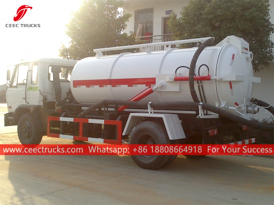 10,000 Litres Suction tanker DongFeng