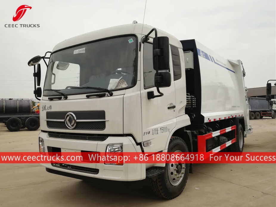 12CBM Garbage Compactor Truck Dongfeng