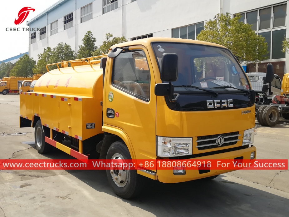 4CBM Sewer Jetting Truck DONGFENG