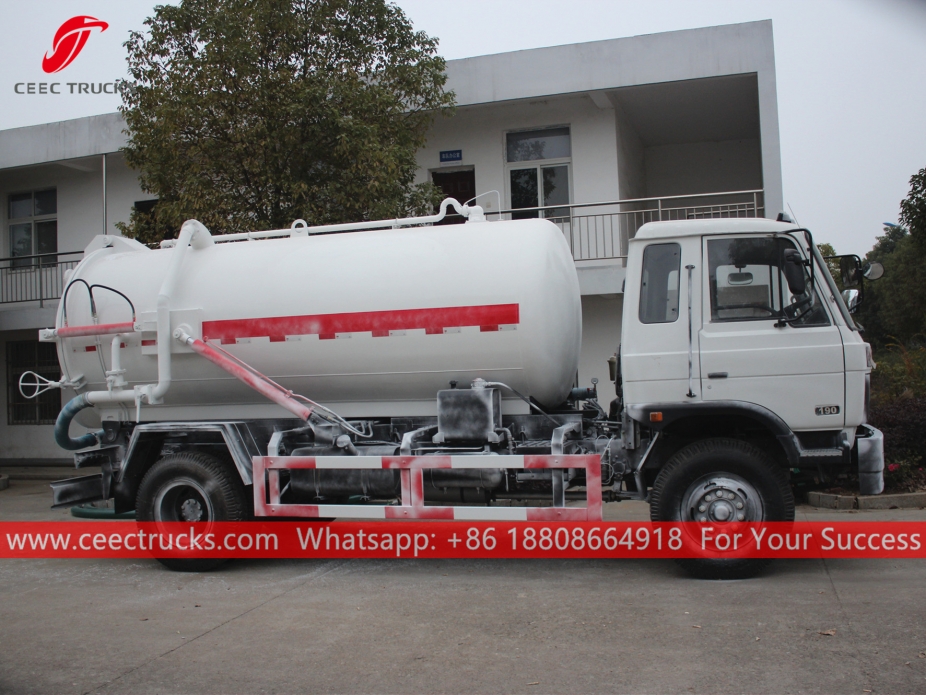 10,000 Litres Suction tanker DongFeng
