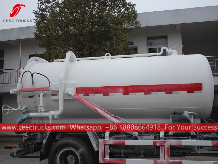 10,000 Litres Suction tanker DongFeng