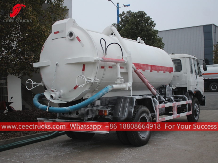 10,000 Litres Suction tanker DongFeng