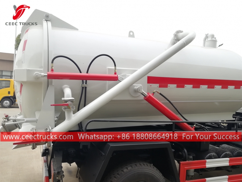8,000 Litres Sewage Suction Tanker Truck DONGFENG