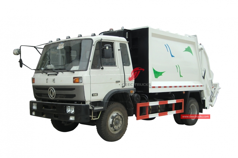 10CBM Compressed Garbage Truck Dongfeng