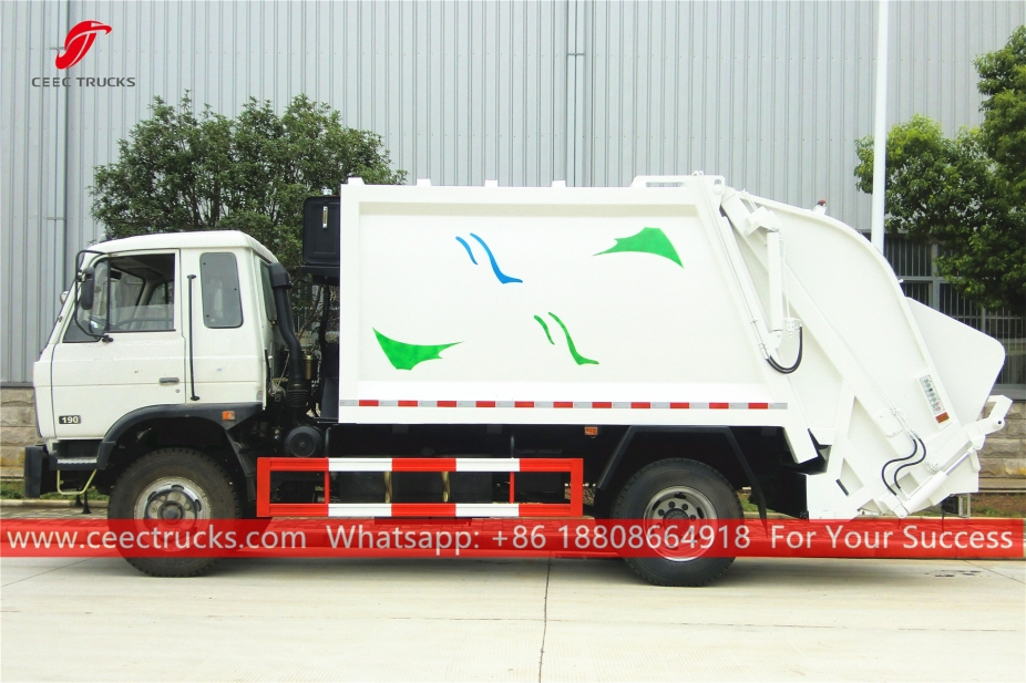 10CBM Compressed Garbage Truck Dongfeng