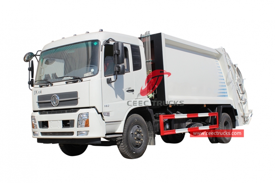 12CBM Compressor Garbage Truck Dongfeng