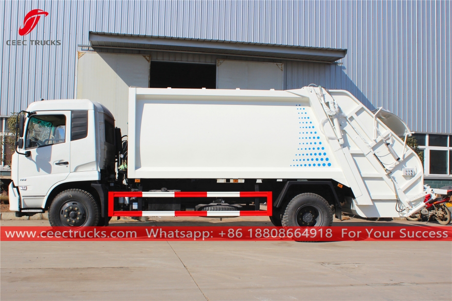 12CBM Compressor Garbage Truck Dongfeng