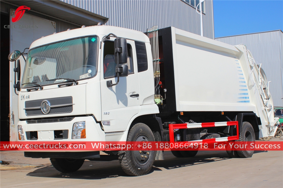 12CBM Compressor Garbage Truck Dongfeng