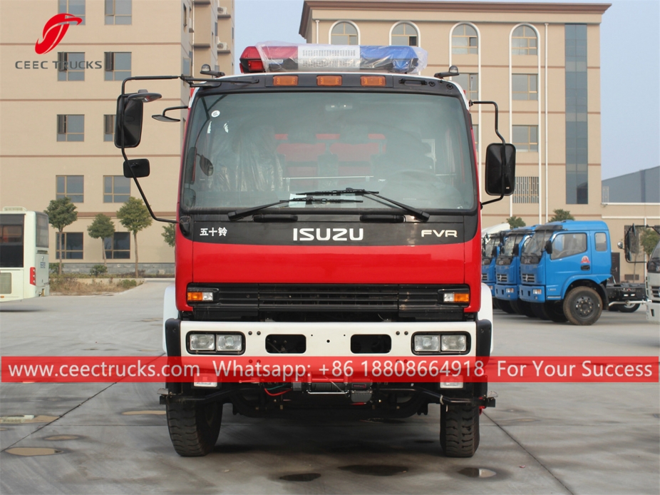 ISUZU FVR Rescue Truck With Crane