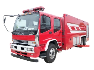 ISUZU 12CBM Water-foam Fire Truck-CEEC TRUCKS